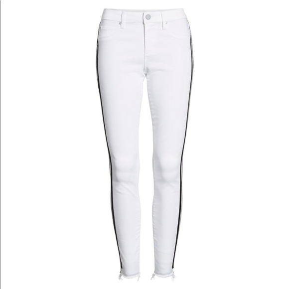 Articles of society white racer with satin stations women size 25 like new ❤️🔥 - Picture 6 of 14